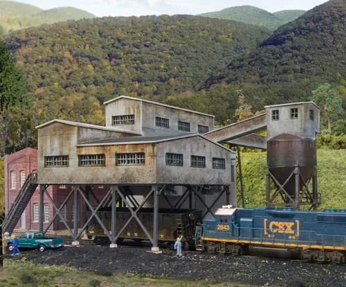 Vista 2 de Walthers Cornerstone Diamond Coal Corporation 933-3836 N Scale Model Railroad - Kit de estructura