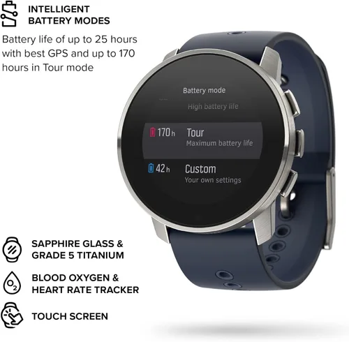 Vista 3 de SUUNTO 9 Peak and Peak Pro Sports GPS Watch for Demanding, Performance-Driven Athletes and Adventurers