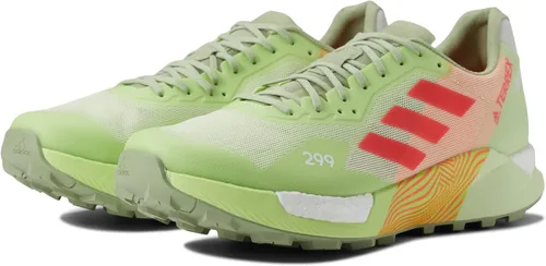 Vista 4 de adidas Terrex Agravic Ultra BCA Trail Running Zapatillas Hombre, Bliss LilaBeam NaranjaPulse Magent