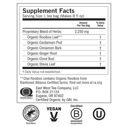Vista 5 de Yogi Tea, Chai Rooibos, 16