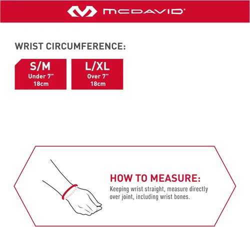 Vista 2 de McDavid 513 Muñequera de compresión. Refuerzo para muñecas.