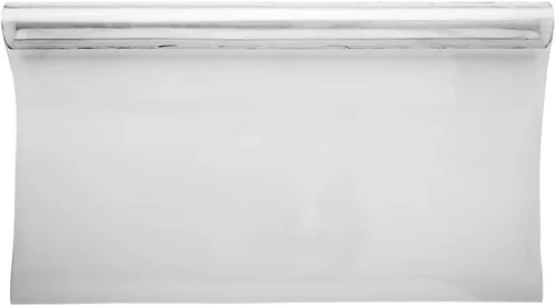 Vista 2 de Restaurantware Table Tek 36 x 24 Inch Table Top Protector 1 Rectangle PVC Table Protector - 1.5mm Thick Waterproof Clear Plastic Dining Table Cover
