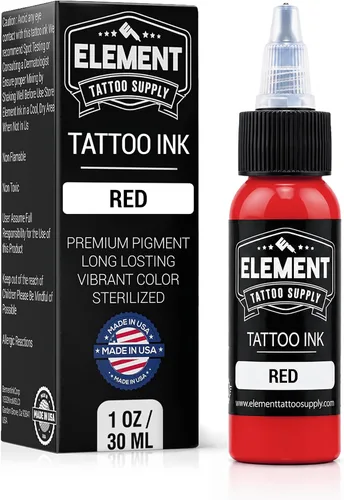 Vista 20 de Element Tattoo Supply - Tinta negra para tatuaje, 8 onzas, tinta negra Negro