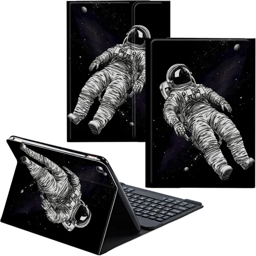 Vista 92 de Para Samsung Galaxy Tab S6 Lite Funda 2022/2020 Teclado Inalámbrico Desmontable Y Cubierta De Soporte De Cuero PU Funda Protectora Para Samsung