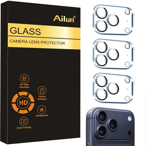 Vista 7 de Ailun - Protector de lente de cámara para iPhone 13 Pro y iPhone 13 Pro Max, vidrio templado, dureza 9H, ultra HD, antiarañazos, fácil de instalar