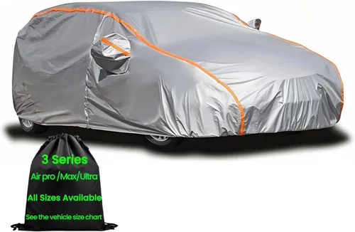 Vista 12 de Cubierta de Vehículo Impermeable Deportiva Pequeña de ANITANT, Cubierta de Nieve para Vehículo, Cubiertas de Coche para Automóviles Impermeables