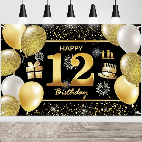 Vista 25 de Cartel de 1er feliz cumpleaños - Decoraciones para fiesta de cumpleaños de hombres
