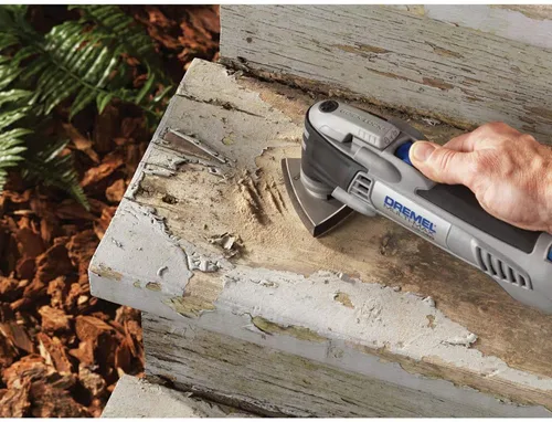 Vista 5 de Dremel Kit de herramientas oscilantes Multi-Max de bloqueo rápido de 2.5 amperios (renovado)