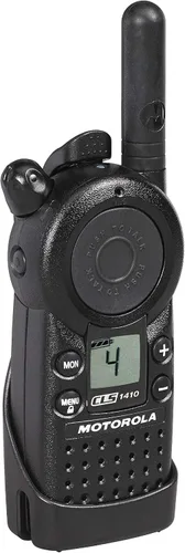 Vista 5 de Motorola Solutions CLS1410 Paquete de 6 radios bidireccionales analógicos 4 canales UHF 459.5-469.5MHz
