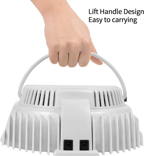 Vista 6 de 64W recargable Pro LED Gel Nail UV luz UV LED lámpara de uñas inalámbrico LED luz para uñas (blanco)