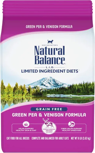 Vista 16 de Comida seca para gatos Natural Balance, con ingredientes limitados, azules & púrpuras
