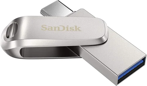 Vista 4 de SanDisk - Unidad flash USB tipo C de 256 GB Ultra Dual Drive Luxe para teléfonos inteligentes, tabletas y computadoras, unidad USB 3.1 de alta