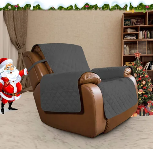 Vista 780 de Easy-Going - Funda reversible para sofá reclinable, resistente al agua, protector de muebles con correas elásticas, para mascotas y niños