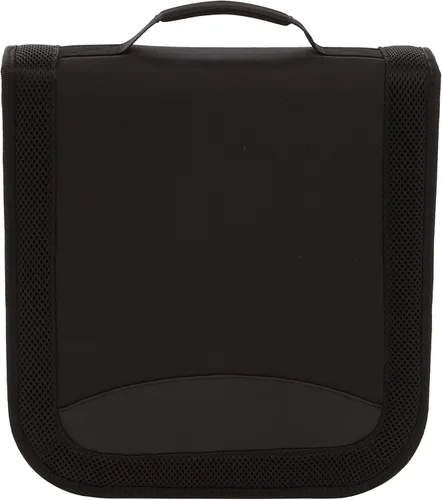 Vista 8 de Amazon Basics Carpeta de almacenamiento portátil de poliéster para CD/DVD, capacidad 400, color negro
