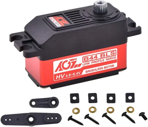 Vista 7 de AGFRC Servo de bajo perfil A50BHL 41.9 lbs y servo de bajo perfil B44BLS 0.085Sec