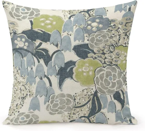 Vista 10 de Fundas de almohada modernas con estampado de alfombra turca del siglo XVII, fundas de cojín cuadradas decorativas para sofá, dormitorio, sala