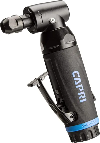Vista 12 de Capri Tools Molinillo de troquel recto Air de 1/4 pulg. 1 HP, cuello extra largo de 5.5 pulgadas