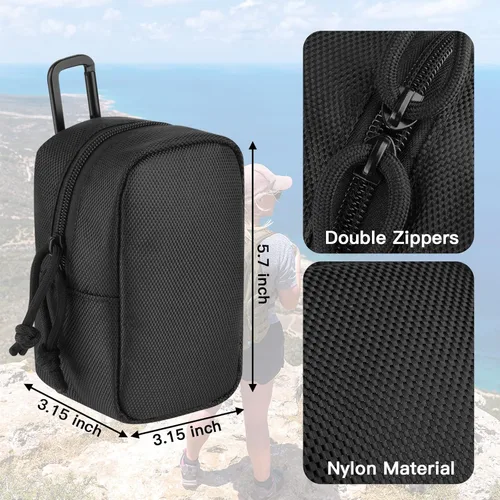 Vista 2 de Xxerciz Funda para telescopio monocular compatible con Vortex Optics Solo Monocular de 8 x 36 y 10 x 36, bolsa de almacenamiento protectora de viaje