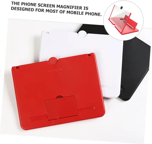Vista 9 de Mikikit Lupa de pantalla de teléfono Amplificador de alta definición Lupa de pantalla de teléfono celular para el hogar