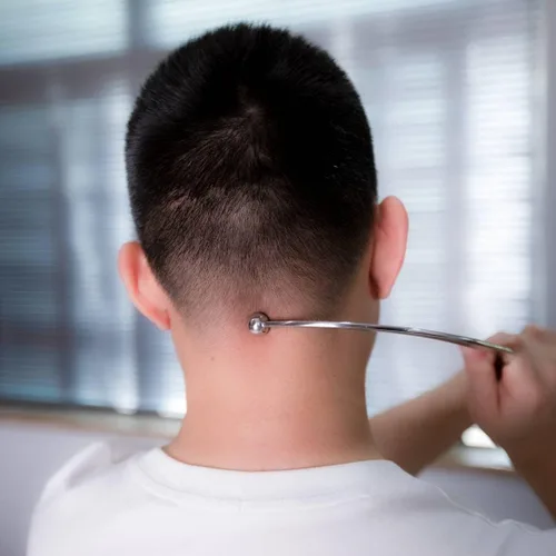 Vista 3 de STICKON Gua Sha Herramienta de masaje de acero inoxidable Gua Sha Scraping Herramientas de masaje IASTM Herramientas gran herramienta