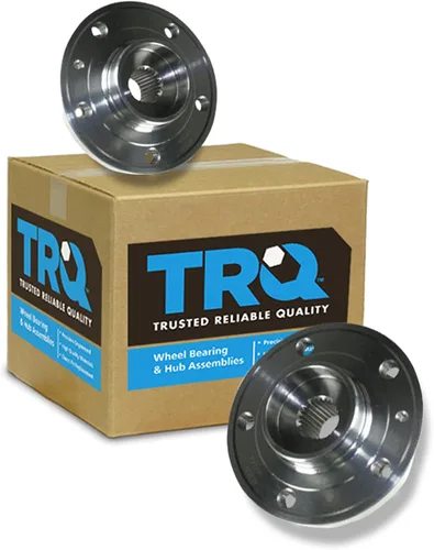 Vista 169 de TRQ Juego de 2 rodamientos de rueda delantera y conjunto de cubo compatible con Tesla 3 2020 Y 2018-2019