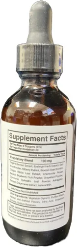 Vista 6 de V Max Suplemento de apoyo para la visión y la salud ocular, paquete de 1