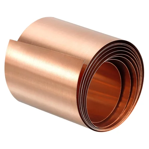 Vista 20 de uxcell Rollo de hoja de cobre, placa 3,280.8 ft m x 16.4 ft m x 1.6 ft m de la hoja del metal