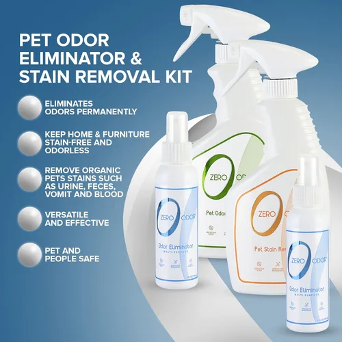 Vista 5 de Zero Odor ZOP 1064 Lover's Kit Eliminador de olores para perros