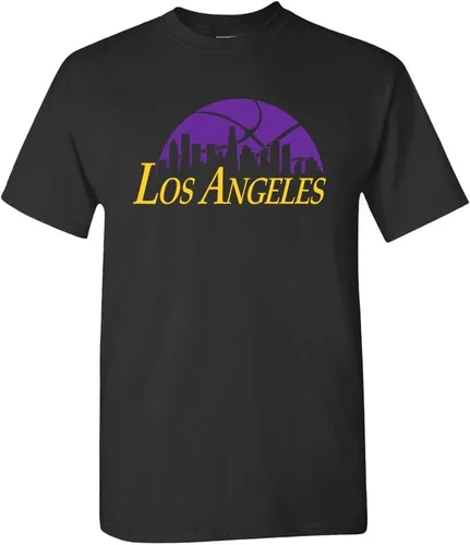 Vista 3 de Xtreme Apparrel Camiseta Team Cityscape Skyline para los fanáticos del baloncesto