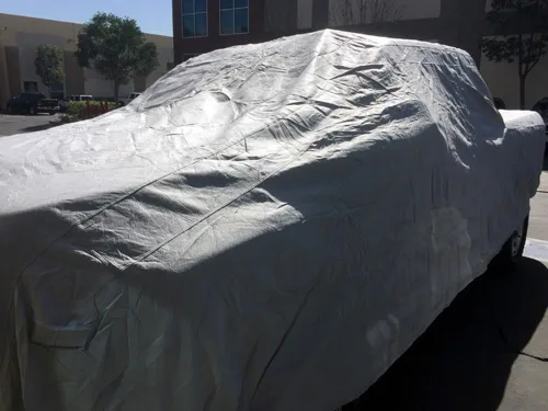 Vista 2 de CarsCover 2006-2019 Dodge Ram 2500/3500 Crew/Mega Cab 8 pies de largo, caja completa, cubierta para camión de 4 puertas, resistente, Ultrashield