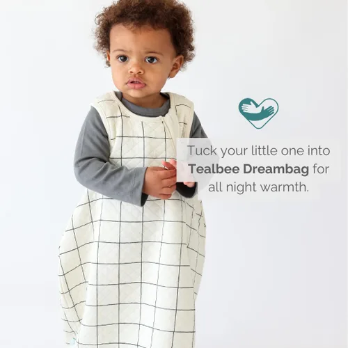 Vista 9 de Tealbee Grow with Baby - Saco de dormir ajustable de 6 a 24 meses para bebés y niños pequeños, rayón suave de bambú, manta de verano 0.8 TOG