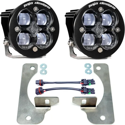 Vista 5 de Baja Designs 447069 Kit de bolsillo antiniebla anodizado negro (Jeep JL, Rubicon, Squadron-R Pro)