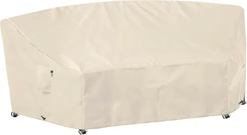 Vista 49 de Funda de sofá modular de alta resistencia para exteriores, tejido 600D 100 % impermeable, para muebles de patio