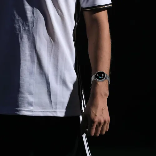 Vista 5 de Correas deportivas de silicona de 0.866 in compatibles con Samsung Galaxy Watch 1.811 inGalaxy Watch 3 1.772 inGear S3 ClassicS3 Frontier, correa