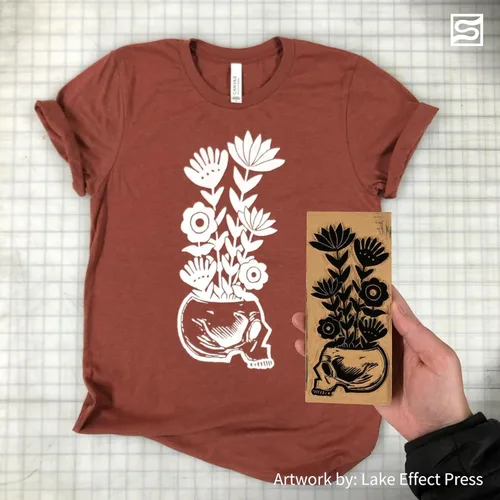 Vista 9 de Speedball Tinta de impresión de bloque de tela, 2.5 onzas, magenta