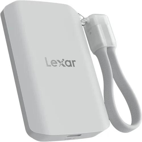 Vista 10 de Lexar 2TB Armor 700 SSD portátil, hasta 2000MB/s, USB 3.2 Gen 2x2, resistente, con resistencia al agua y al polvo IP66, compatible con iPhone 15/16