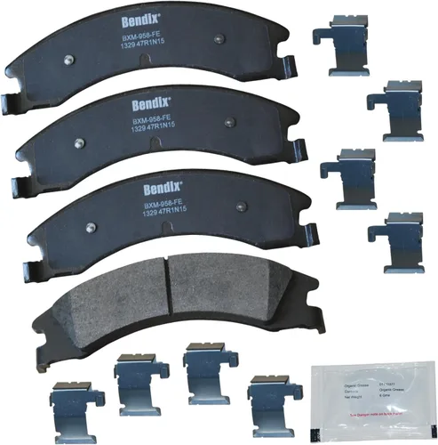 Vista 267 de Pastillas de Freno Traseras Cerámicas Bendix Priority1 CFC1510 para INFINITI QX56 2013-2011, QX80 2024-2014, Nissan Armada 2023-2017