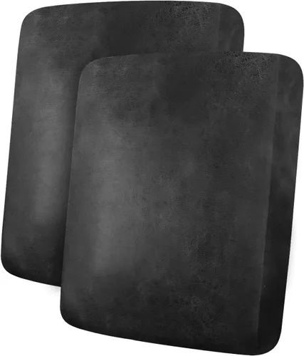 Vista 125 de ANARACHON Fundas de cojín de sofá con aspecto de cuero, juego de fundas de asiento de sofá, protector de muebles para sillón seccional, sofá biplaza