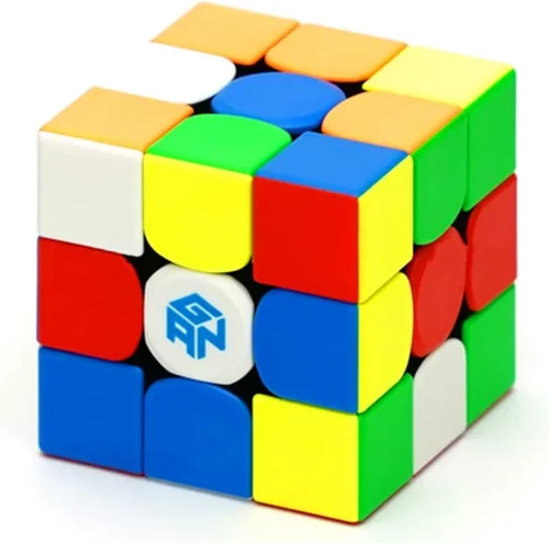 Vista 2 de CuberSpeed Gan 356 RS 3x3 stickerelss Magic Cube GAN 356 R S 3x3x3 Speed Cube Puzzle (versión 356RS)