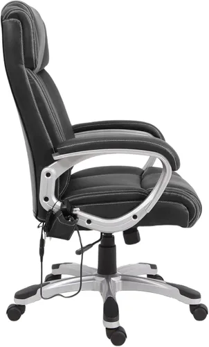 Vista 5 de Silla de oficina ejecutiva de masaje (negro)