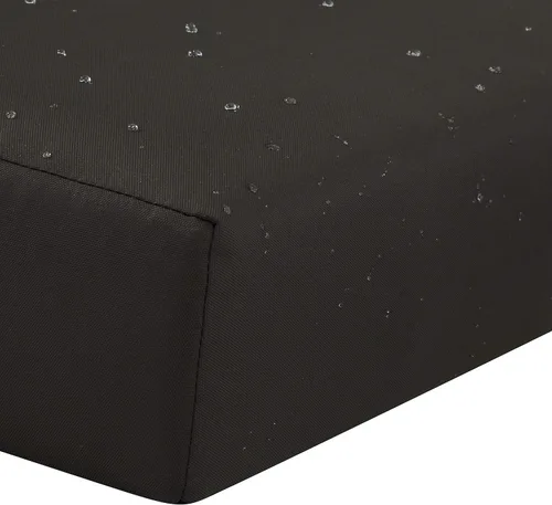 Vista 10 de Classic Accessories Ravenna - Funda de cojín cuadrada resistente al agua de 25 x 25 x 5 pulgadas, para asiento de exterior, funda de cojín