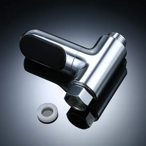 Vista 9 de Termómetro de ducha, pantalla digital LED de 0 ~ 212.0 °F termómetro de agua para baño de bebé Celsius/Fahrenheit, pantalla giratoria de 360°