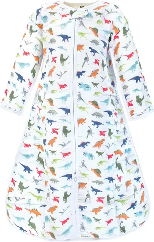 Hudson Baby Saco de dormir unisex de muselina de manga larga para bebé, manta portátil, saco de dormir