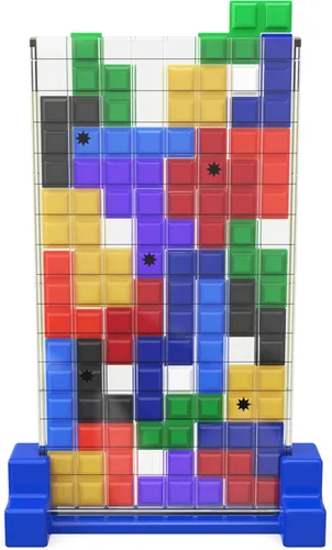Vista 8 de Spin Master Games, Tetris: El juego de mesa, juega el clásico juego de rompecabezas Tetris en la vida real, desafío de rompecabezas multijugador