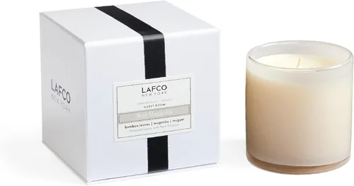 Vista 27 de LAFCO New York Vela clásica, vainilla negra ámbar, 6.5 onzas, tiempo de combustión de 50 horas, reutilizable, recipiente de vidrio soplado a mano