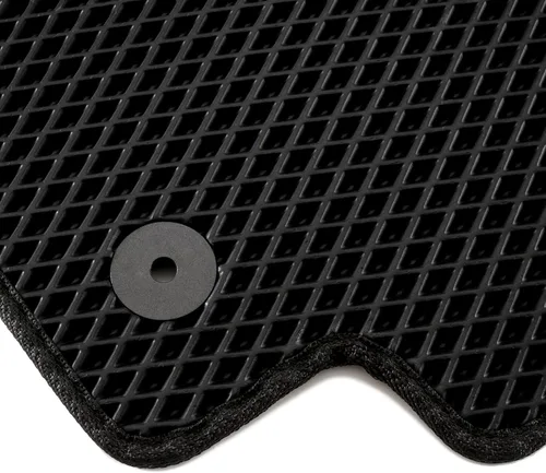 Vista 8 de Alfombrillas de auto de ajuste personalizado para todo tipo de clima para Lincoln MKZ Sedan 2013-2020 - Aspecto elegante y ajuste de precisión Negro