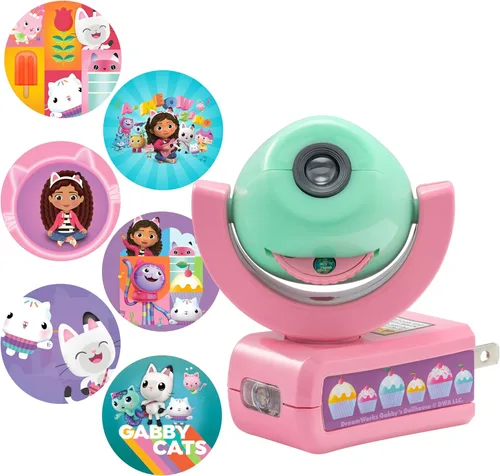 Vista 10 de Projectables Disney Princess - Luz nocturna LED para niños, proyector, enchufe, sensor del atardecer al amanecer, Belle, Jasmine, Ariel, Moana