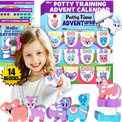 LIL ADVENTS Potty Time Adventures, sistema de entrenamiento para ir al baño