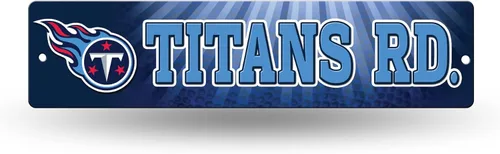 Vista 11 de Señal de calle de plástico NFL Rico Industries 4" x 16