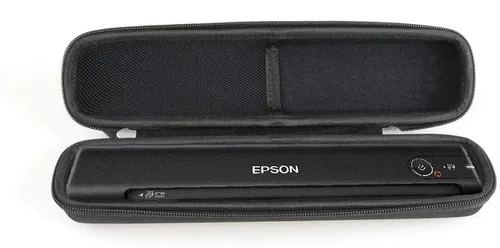 Hermitshell Estuche rígido de viaje para escáner de documentos Epson Workforce ES-50 / ES-60W / DS-70 / Epson DS-80W